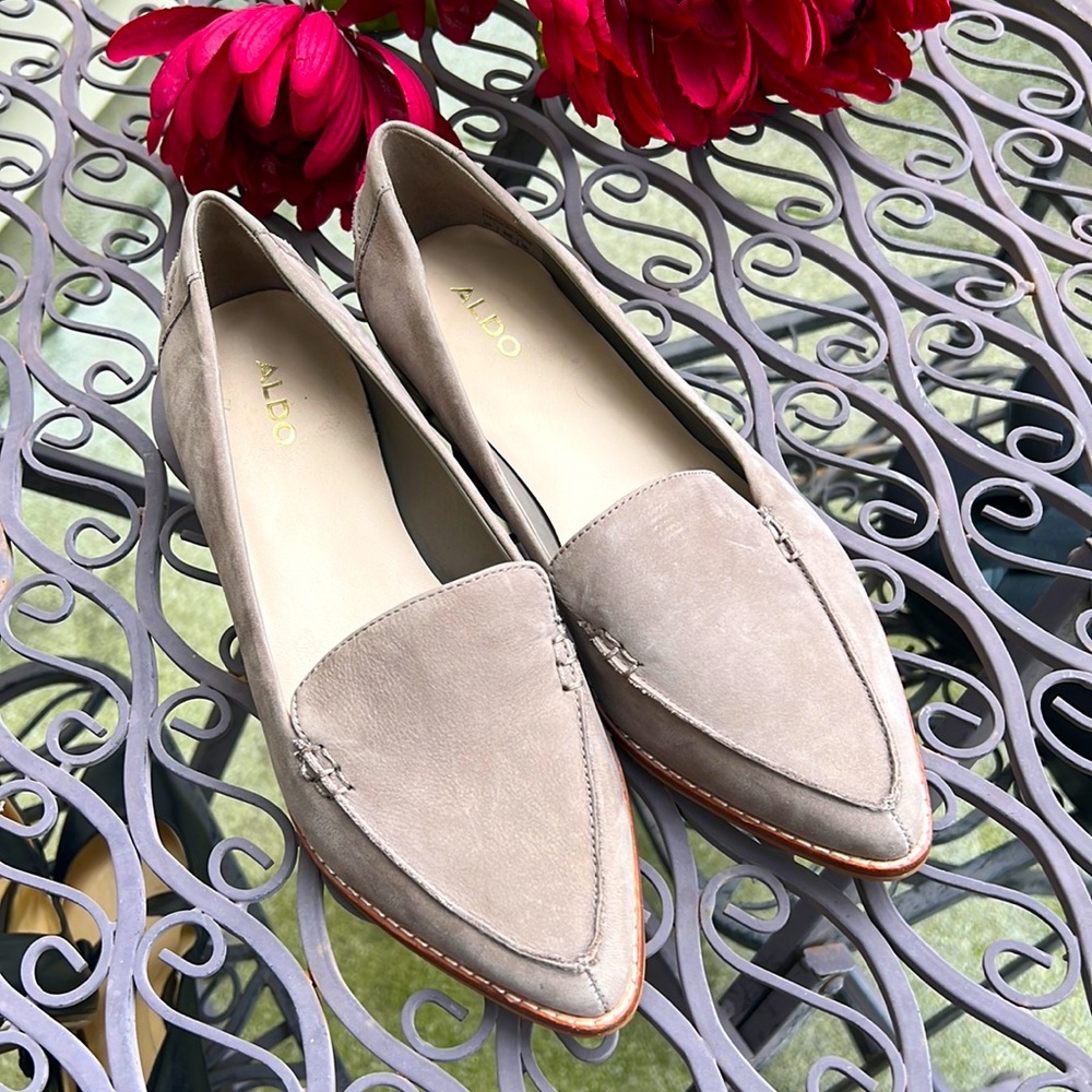 ALDO FLATS 7 suede